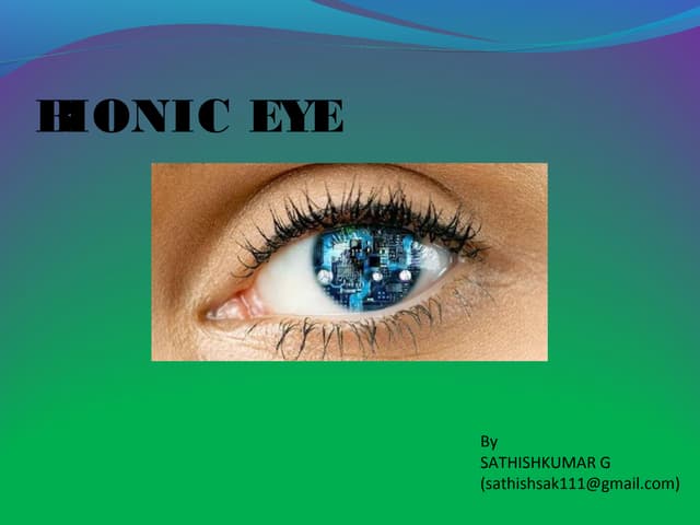 Bionic Eye Explained | PPT