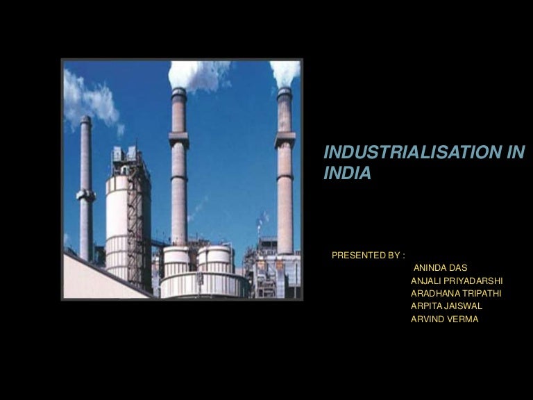 industrialisation in india