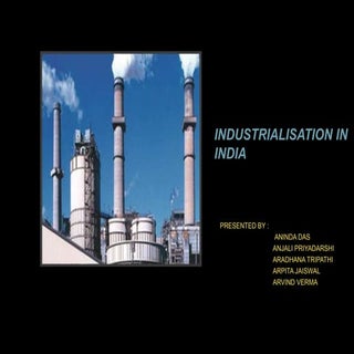 industrialisation in india