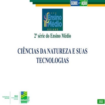 BIOLOGIA - 2ª SÉRIE - HABILIDADE DA BNCC - (EM13CNT206) D3
