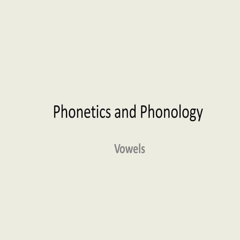 Phonetics and phonology, Tones, Dipthongs 