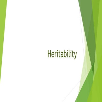 Heritability