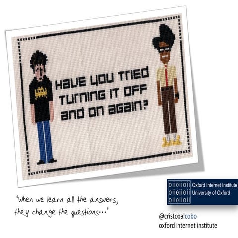 ‘From the lab into the real world’ [A User-Centered Approach]