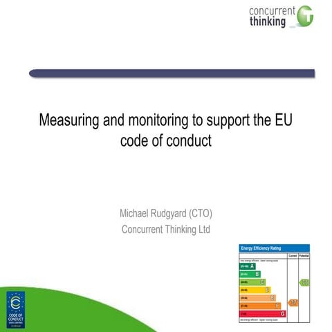 Ppt4   london -  michael rudgyard ( concurrent thinking ) driving efficiencie...
