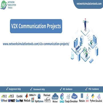 V2X Communication Research Projects Guidance