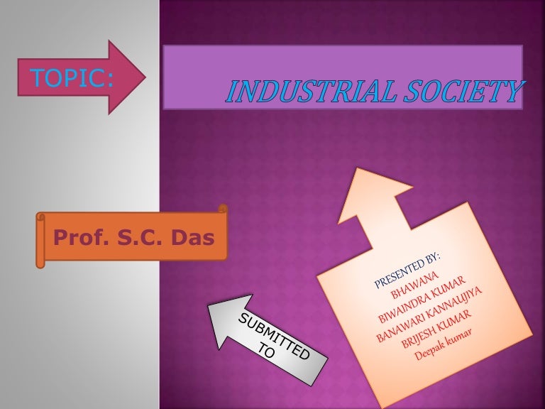 industrial society