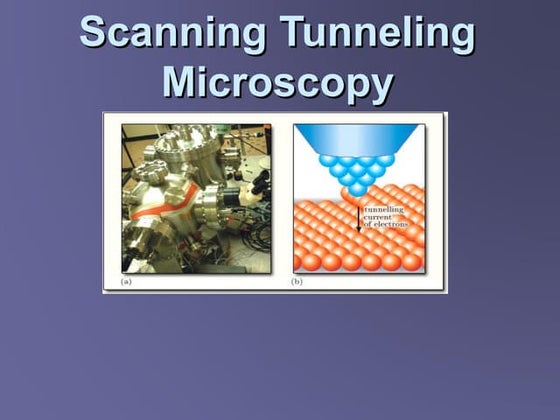 Scanning Tunneling Microscope | PPT