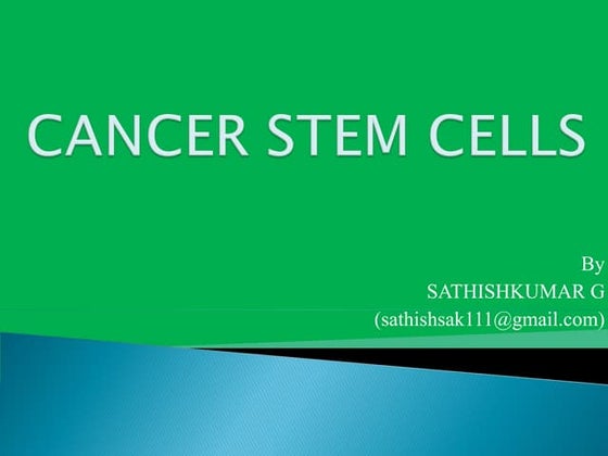 Telomere Cancer Pptx