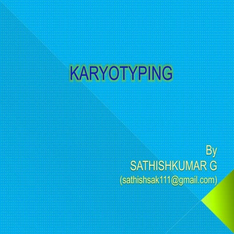 KARYOTYPING