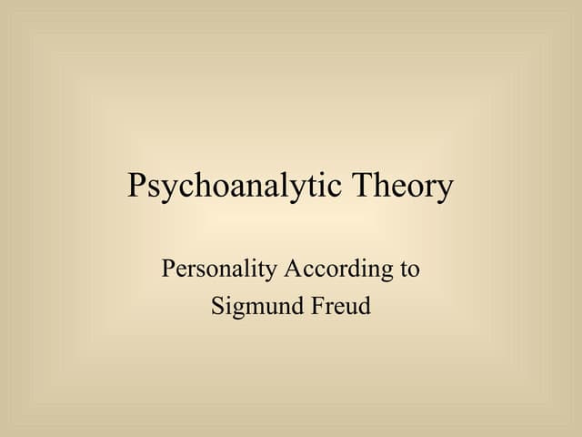 PPT 6 - Psychoanalytic-.Theory-Freud.ppt