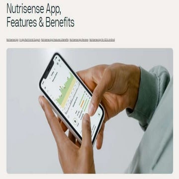 Nutrisense App | PPTX