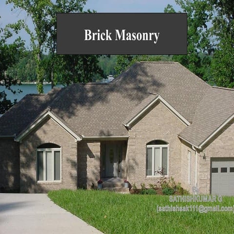 BRICK MANSONRY