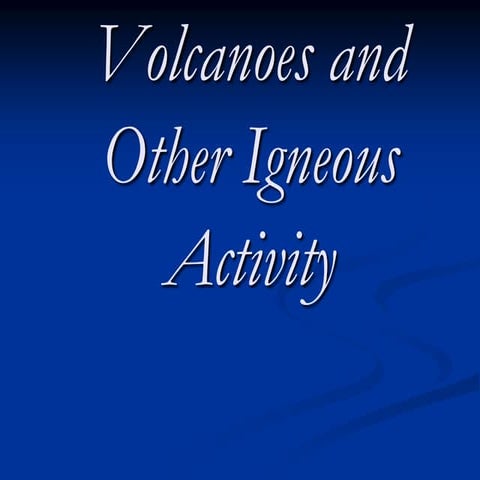 PPT# 8 VOLCANOES.ppt