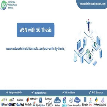 WSN with 5G Thesis  Research Guidance 