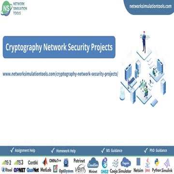 Cryptography Network Security Research Projects Help | PPT
