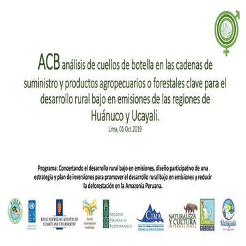 Planificaciòn, ordenamiento territorial y ZEE | PPT