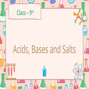 acids and bases | PPTX