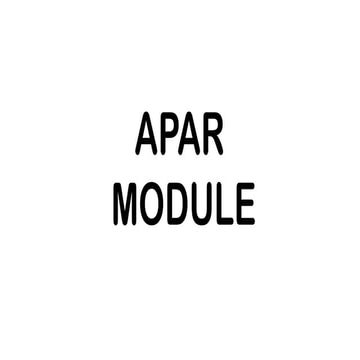 Comprehensive Guide to APAR Module Workflow and Management | PPTX