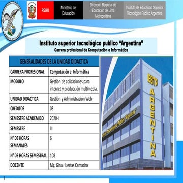 PPT Actividad de Aprendizaje Semana  7  Gestion y Adm Web.pdf