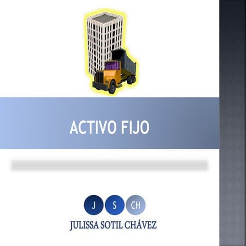 Ppt activo fijo