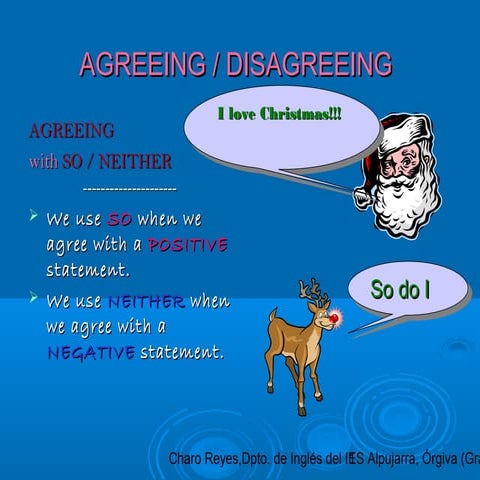 Agreeing-disagreeing