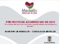 Presentación Proyecto de Acuerdo 300