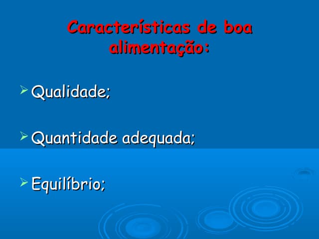 Ppt alimentação