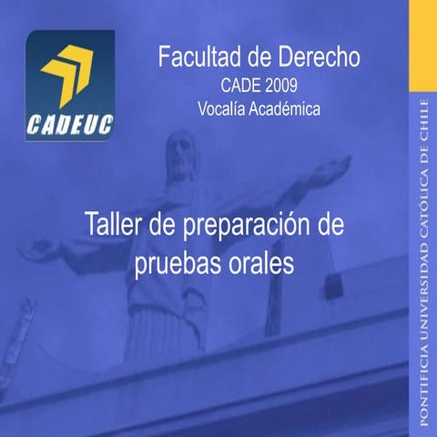 Taller De Prepación De Pruebas Orales