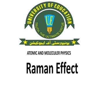 RAMAN EFFECT