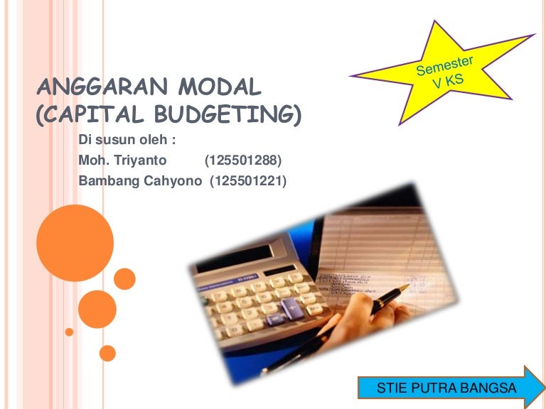 Anggaran Modal