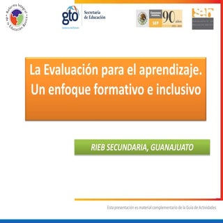 Ppt apoyo ev formativa 