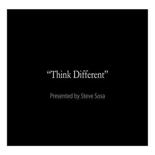 Think Different: How Apple Changes ...