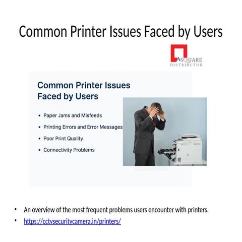 Common Printer Issues Faced by Users .pptx