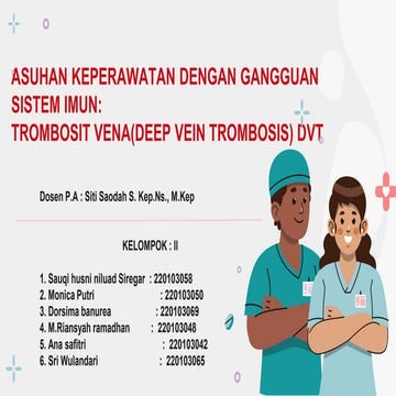 Deep Vein Trombosis | PPTX