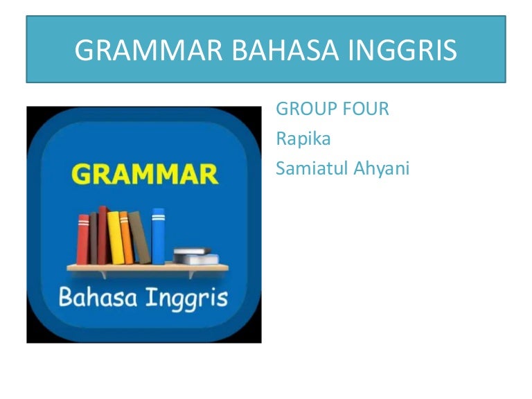 Grammar Bahasa Inggris