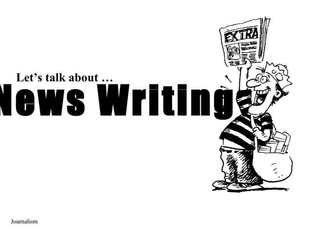 Newswriting