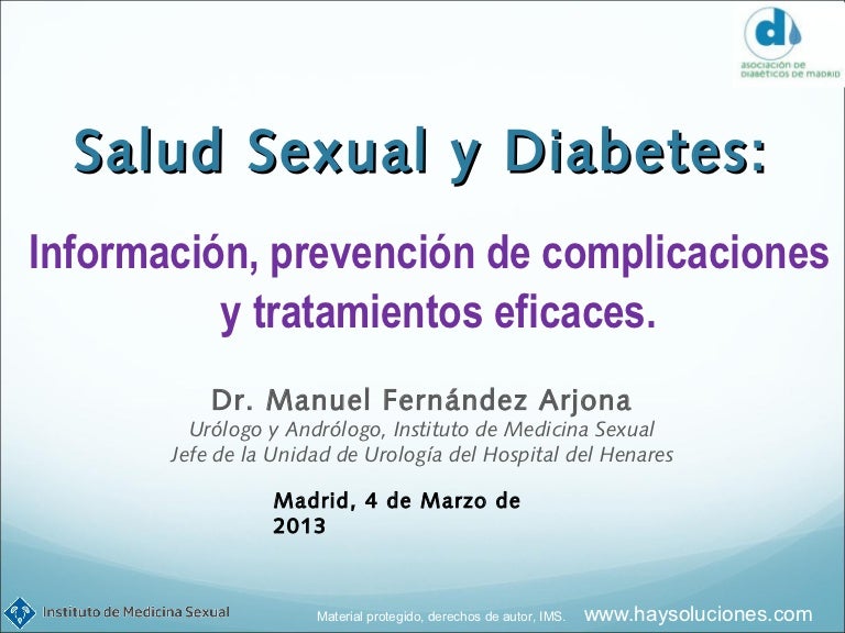 descarga del pene diabetes