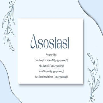 PPT ASOSIASI DATA MINING MENGGUNAKAN RAPID MINER