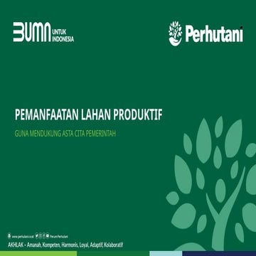 PPT ASTA CITA DALAM PEMAMFAATAN LAHAN PRODUKTIF | PPTX