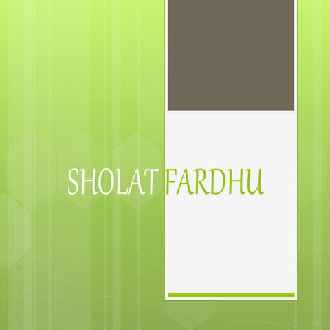 Ppt bab 6 (shalat fardhu)