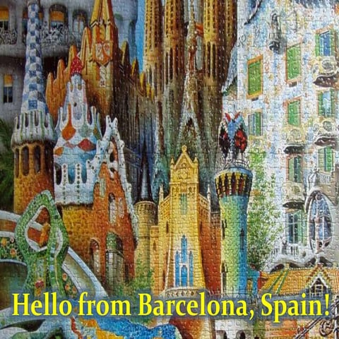 Our city Barcelona | PPTX