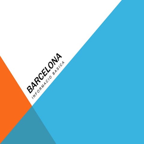 Presentació de Barcelona | PPTX
