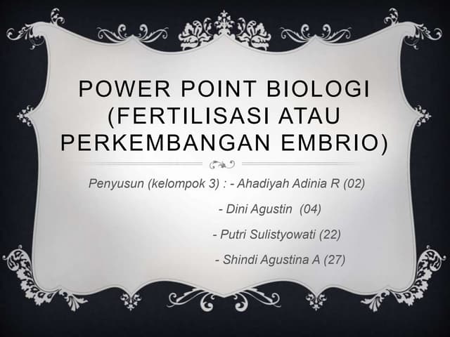fertilisasi