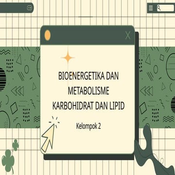 Bioenergetika revisi | PDF