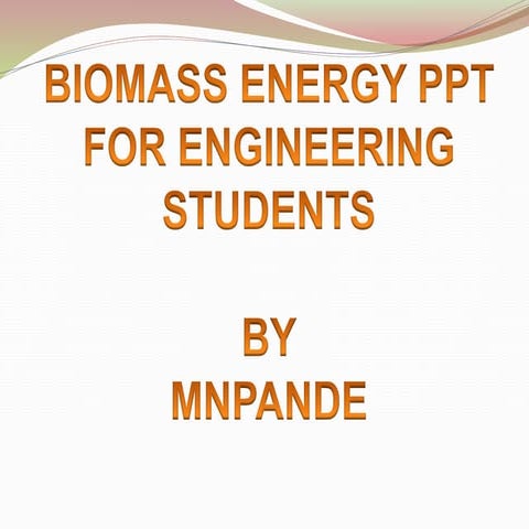 Ppt biomass latest updated 20 3 2019