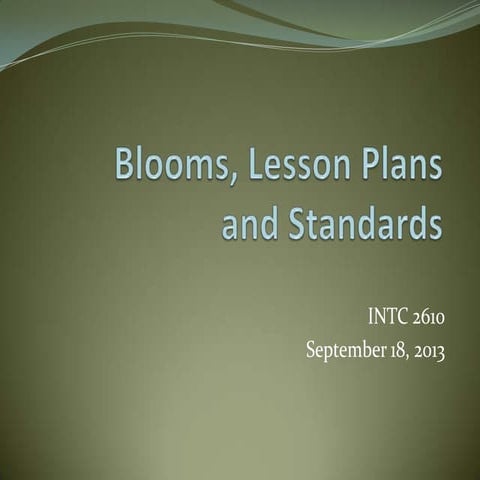 Ppt blooms lesson_plans