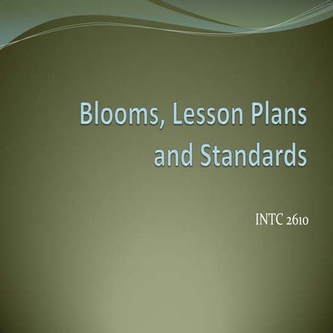 Ppt blooms lesson_plans