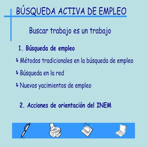 Ppt busqueda act. de empleo 1