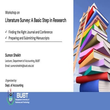 Journal Selection & Manuscript Submission: A Complete Guide for ...
