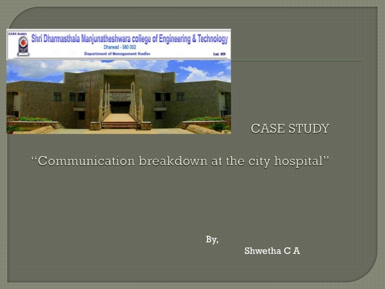 A breakdown in communication case study picture